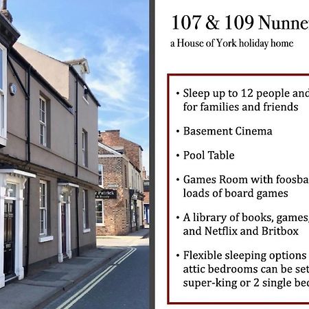 Villa 107 And 109 Nunnery Lane à York Extérieur photo