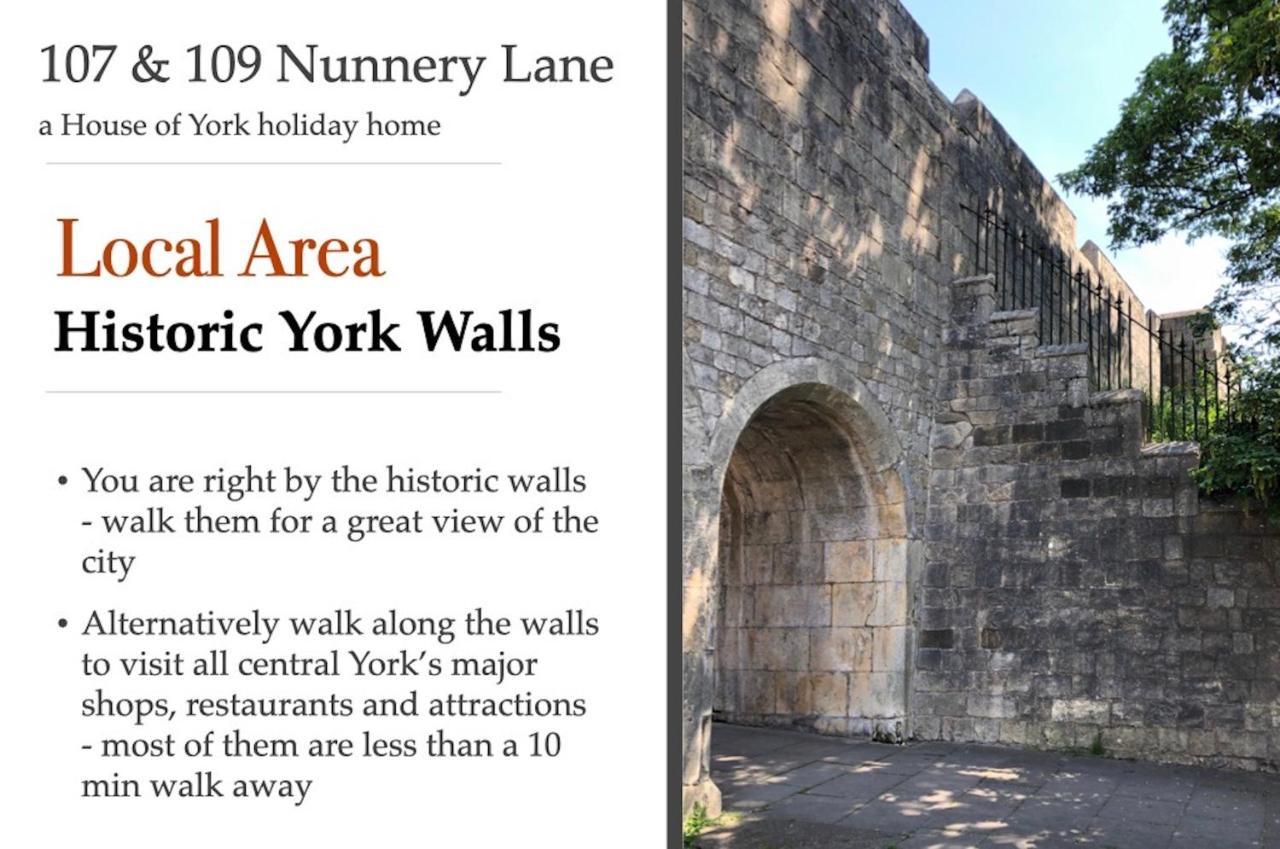 Villa 107 And 109 Nunnery Lane à York Extérieur photo
